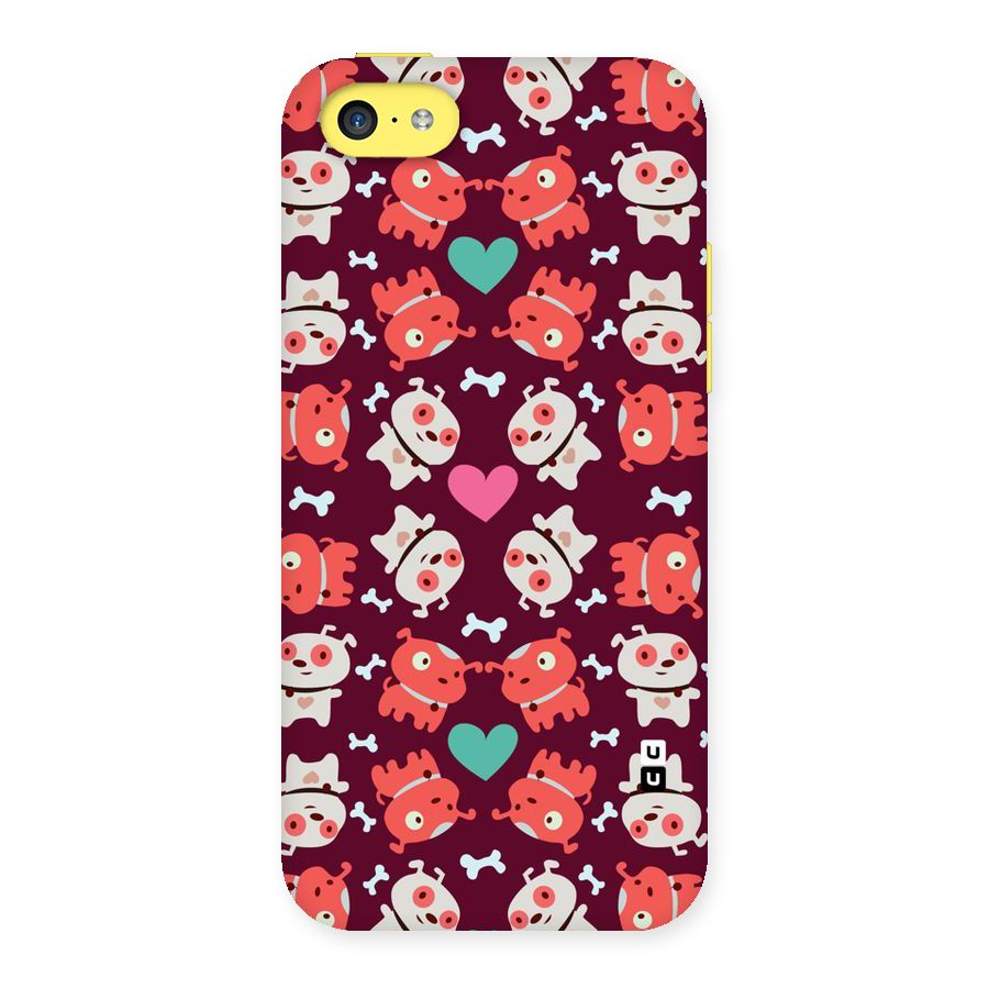 Cut Dog Design Back Case for iPhone 5C