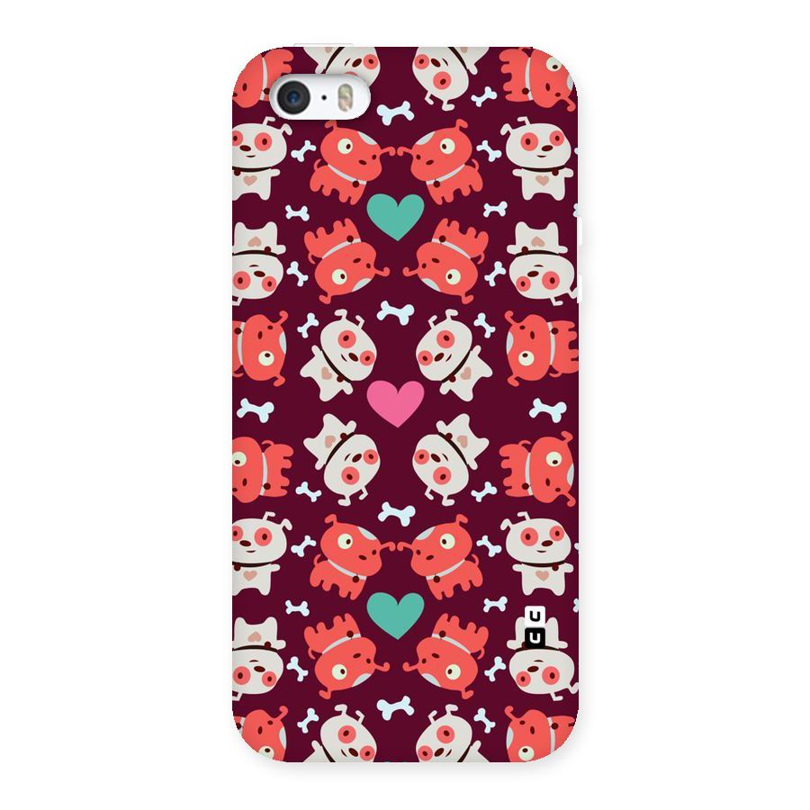 Cut Dog Design Back Case for iPhone SE