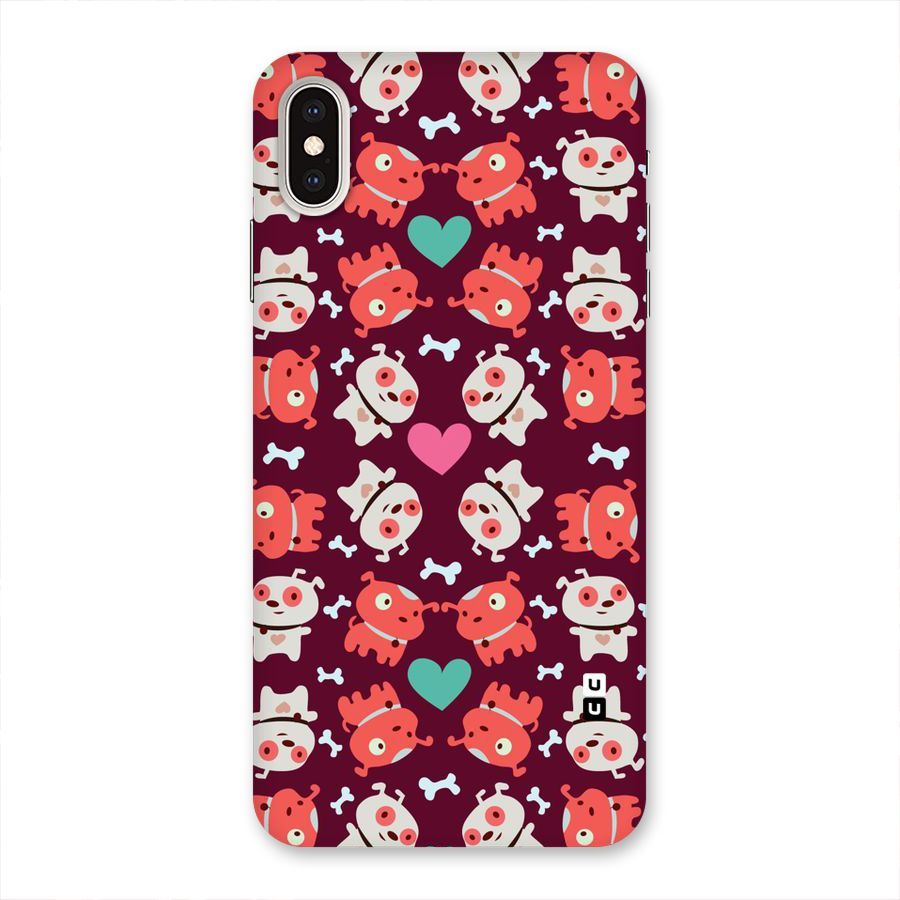 Cut Dog Design Back Case for iPhone XS Max