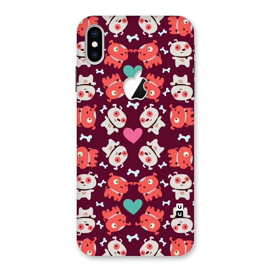 Cut Dog Design Back Case for iPhone XS Max Apple Cut