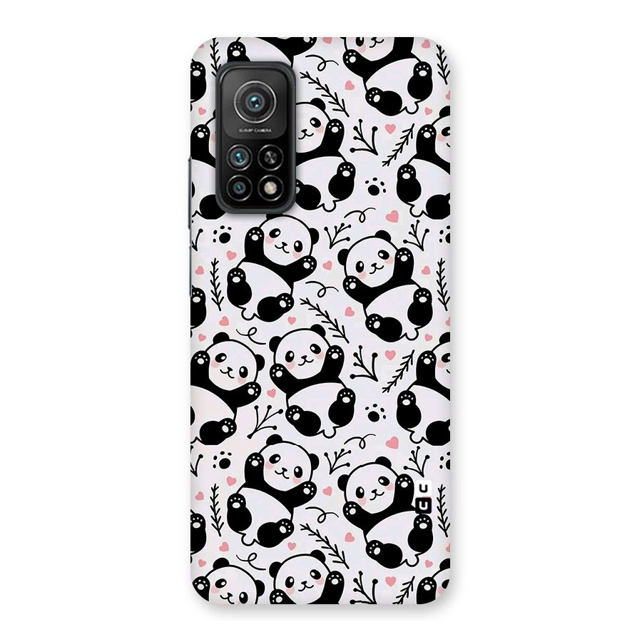 Cute Adorable Panda Pattern Back Case for Mi 10T 5G