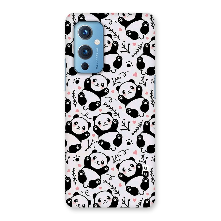 Cute Adorable Panda Pattern Back Case for OnePlus 9