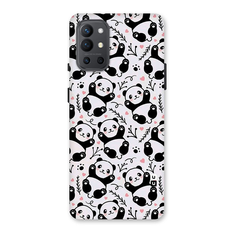 Cute Adorable Panda Pattern Back Case for OnePlus 9R