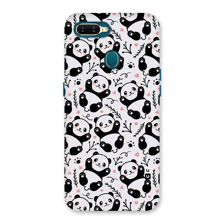 Cute Adorable Panda Pattern Back Case for Oppo A11k