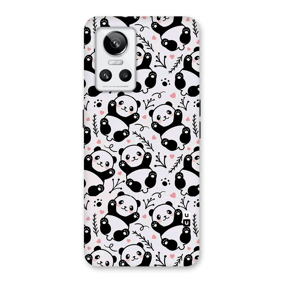 Cute Adorable Panda Pattern Back Case for Realme GT Neo 3