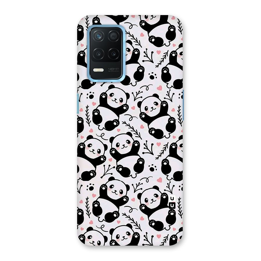 Cute Adorable Panda Pattern Back Case for Realme Narzo 30 5G