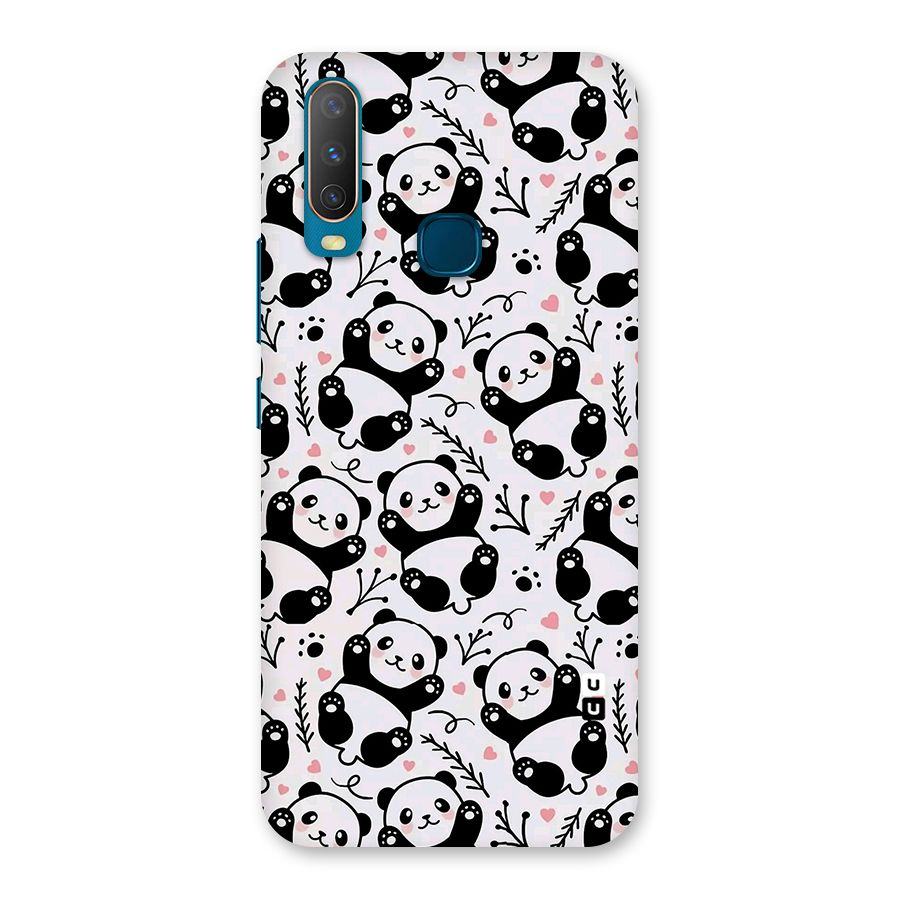 Cute Adorable Panda Pattern Back Case for Vivo Y11