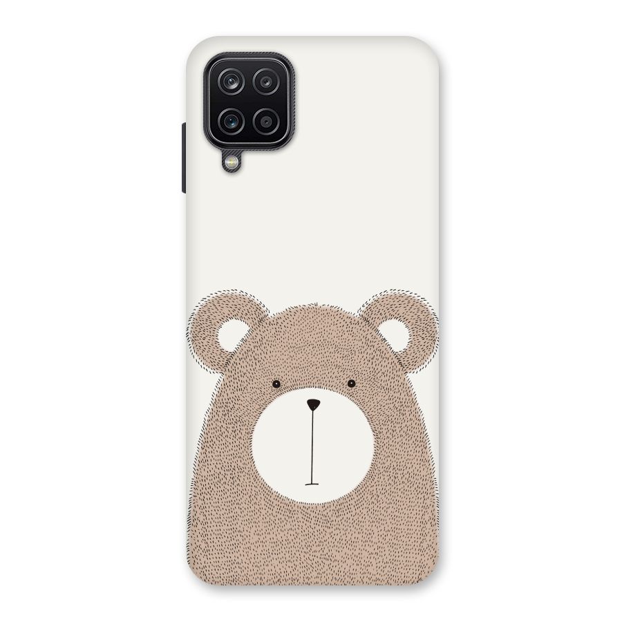Cute Bear Back Case for Galaxy A12