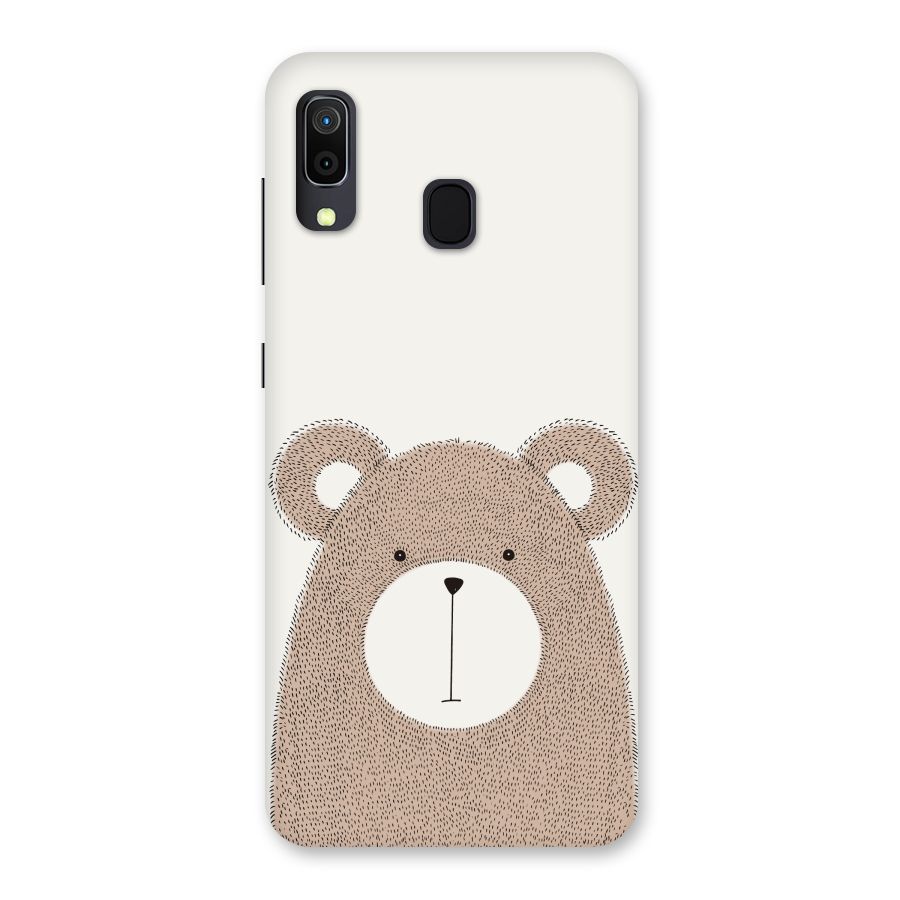 Cute Bear Back Case for Galaxy A30