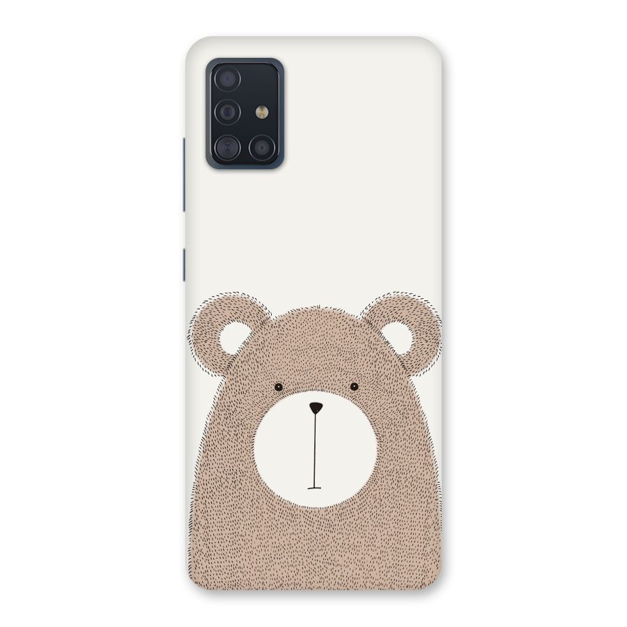 Cute Bear Back Case for Galaxy A51
