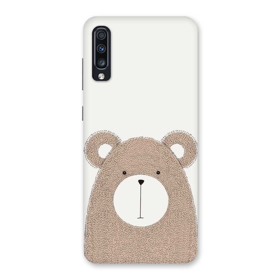 Cute Bear Back Case for Galaxy A70