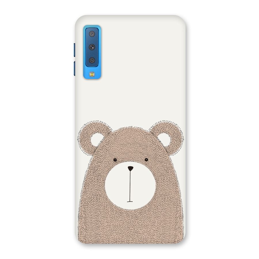 Cute Bear Back Case for Galaxy A7 (2018)