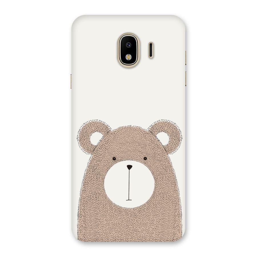 Cute Bear Back Case for Galaxy J4