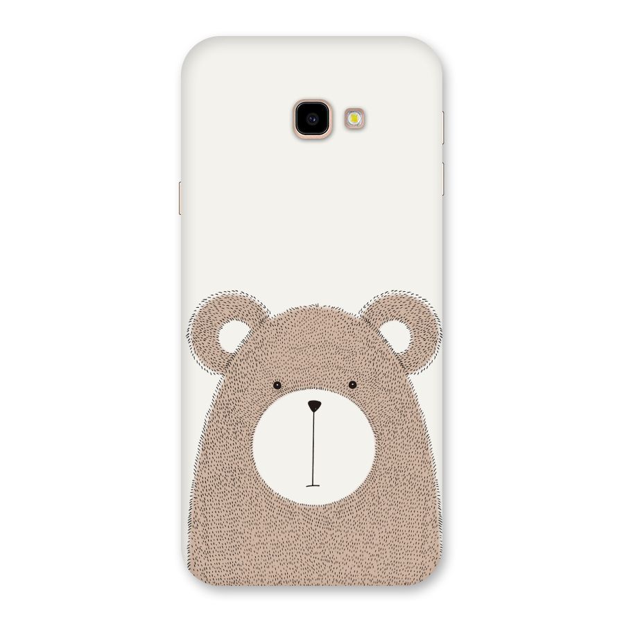 Cute Bear Back Case for Galaxy J4 Plus