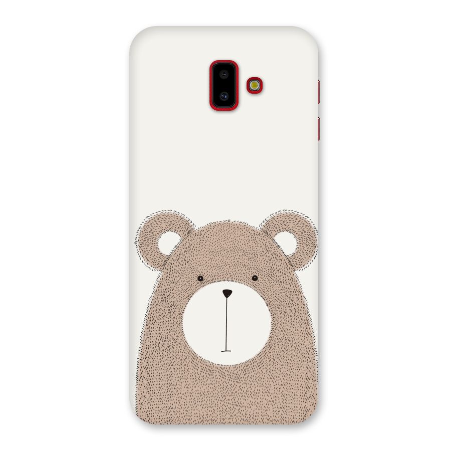 Cute Bear Back Case for Galaxy J6 Plus