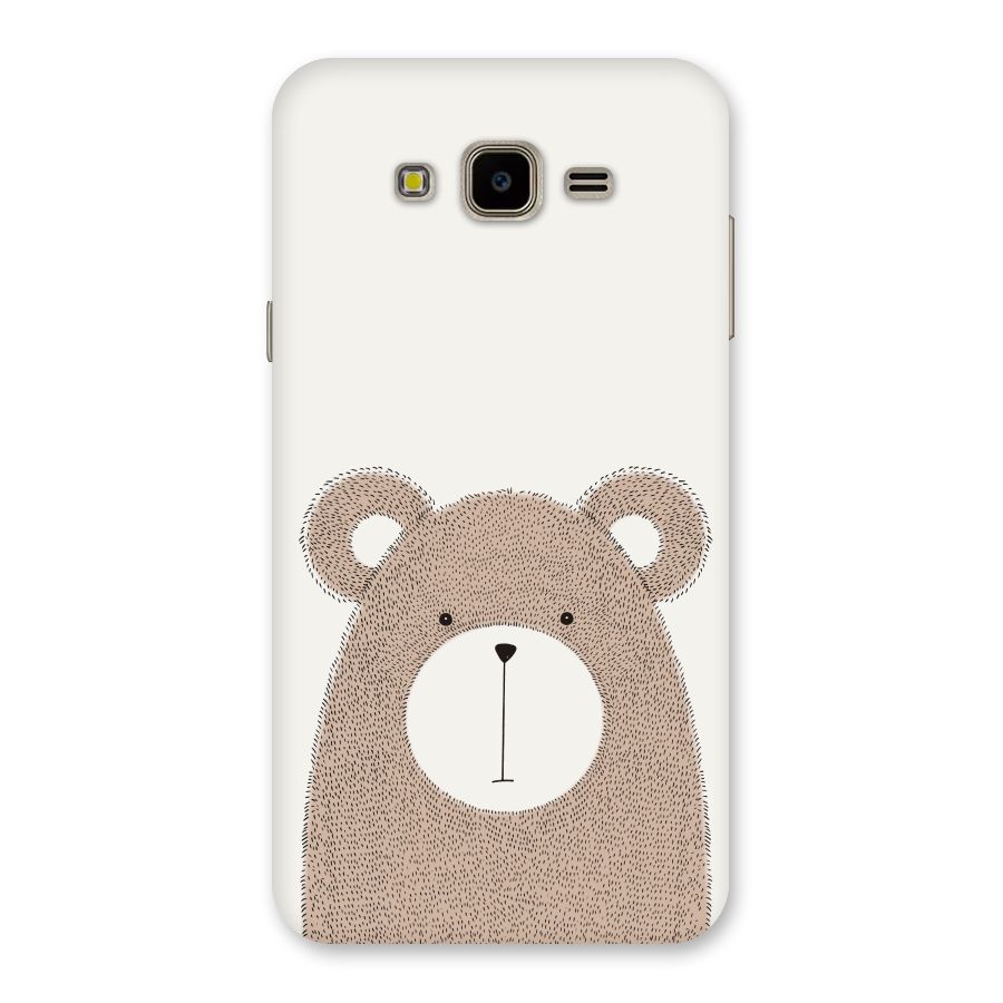Cute Bear Back Case for Galaxy J7 Nxt