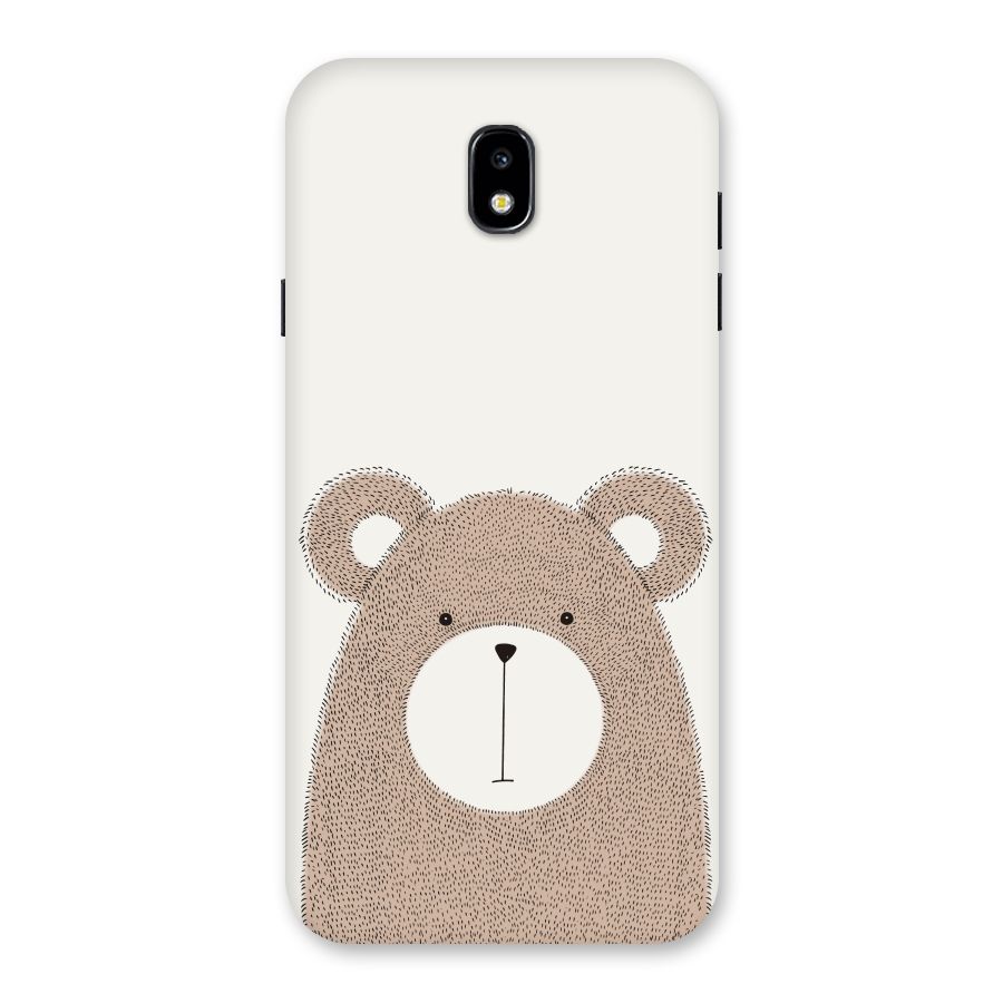 Cute Bear Back Case for Galaxy J7 Pro