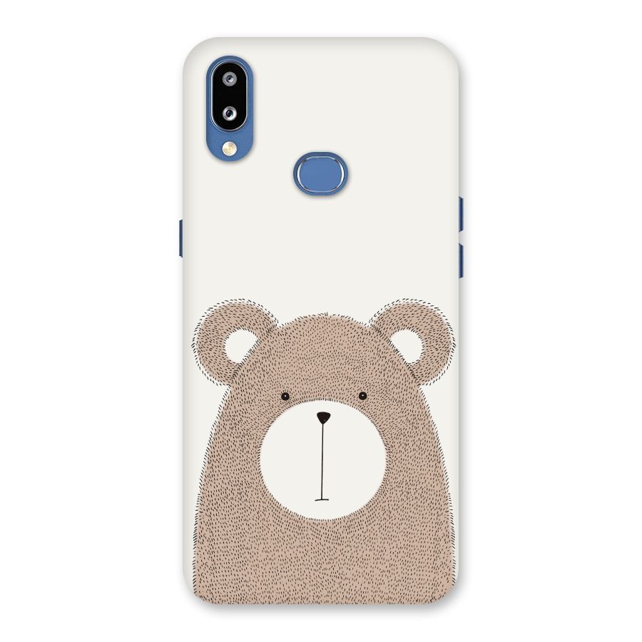 Cute Bear Back Case for Galaxy M01s