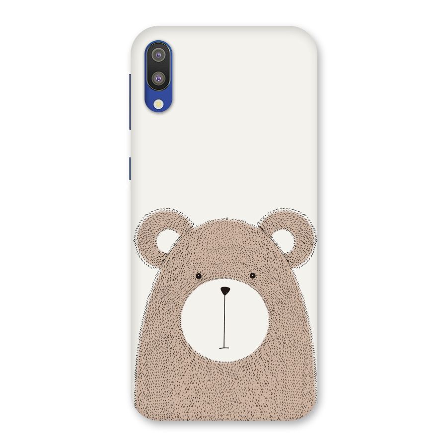 Cute Bear Back Case for Galaxy M10