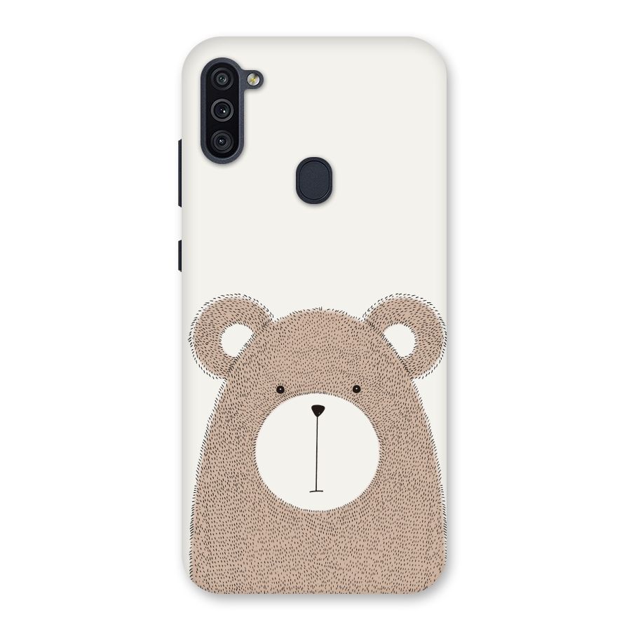 Cute Bear Back Case for Galaxy M11
