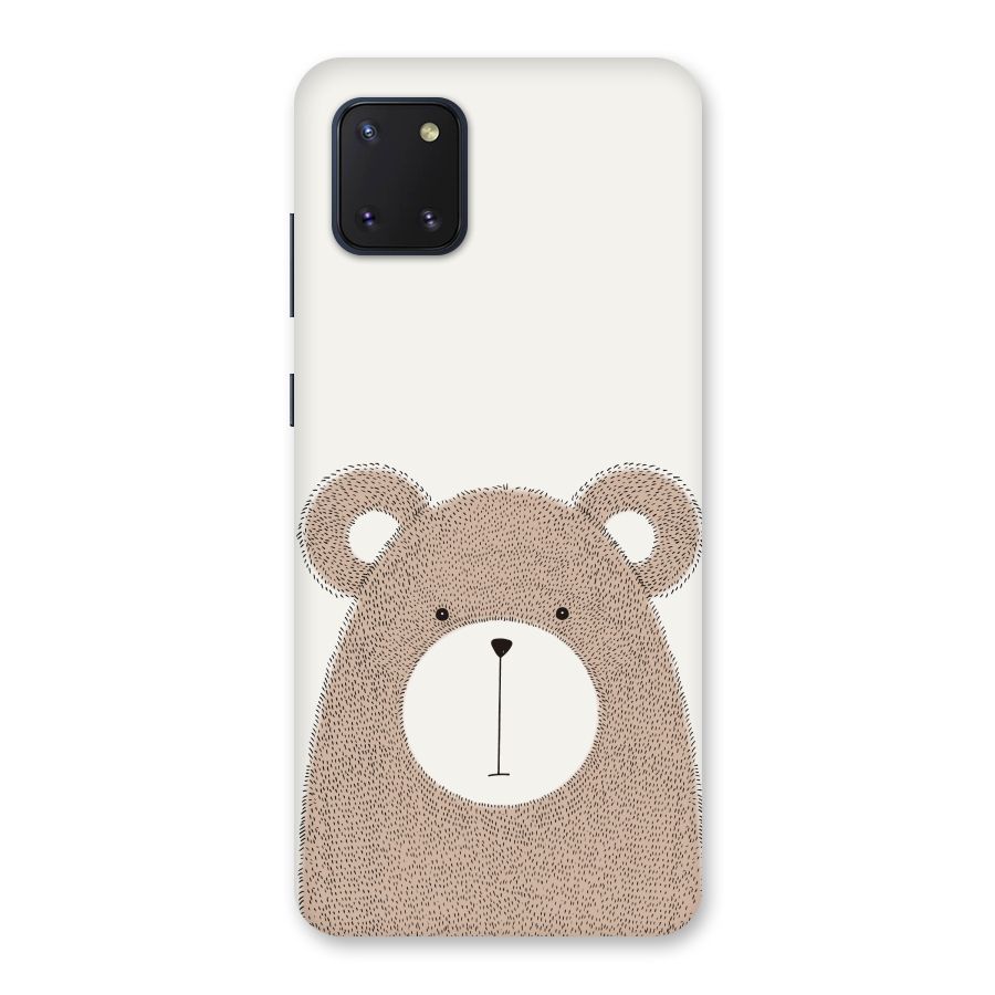 Cute Bear Back Case for Galaxy Note 10 Lite