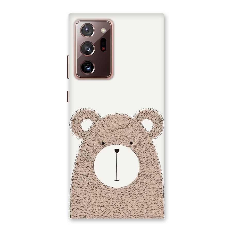 Cute Bear Back Case for Galaxy Note 20 Ultra