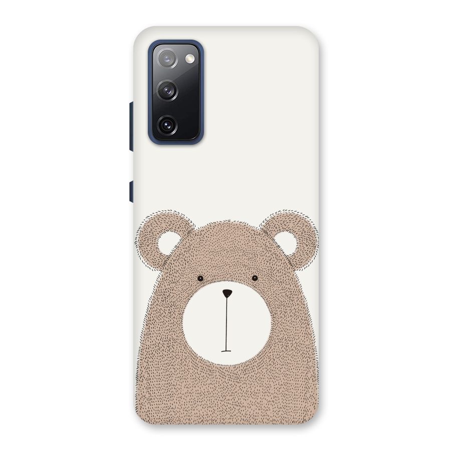 Cute Bear Back Case for Galaxy S20 FE