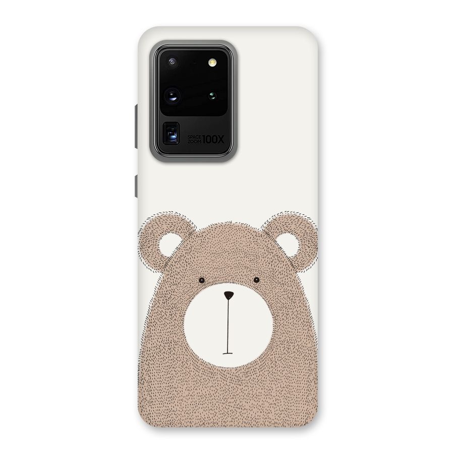 Cute Bear Back Case for Galaxy S20 Ultra