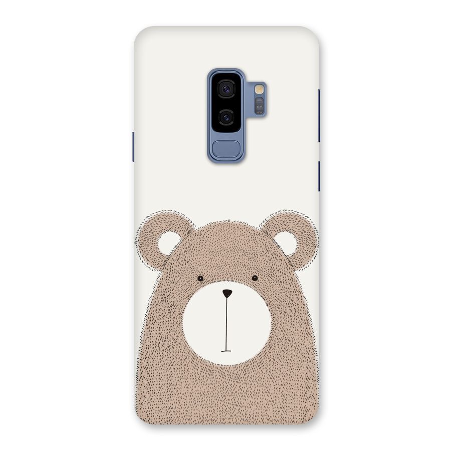 Cute Bear Back Case for Galaxy S9 Plus