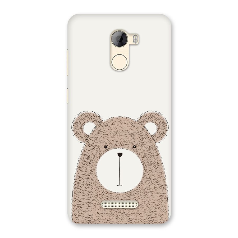 Cute Bear Back Case for Gionee A1 LIte