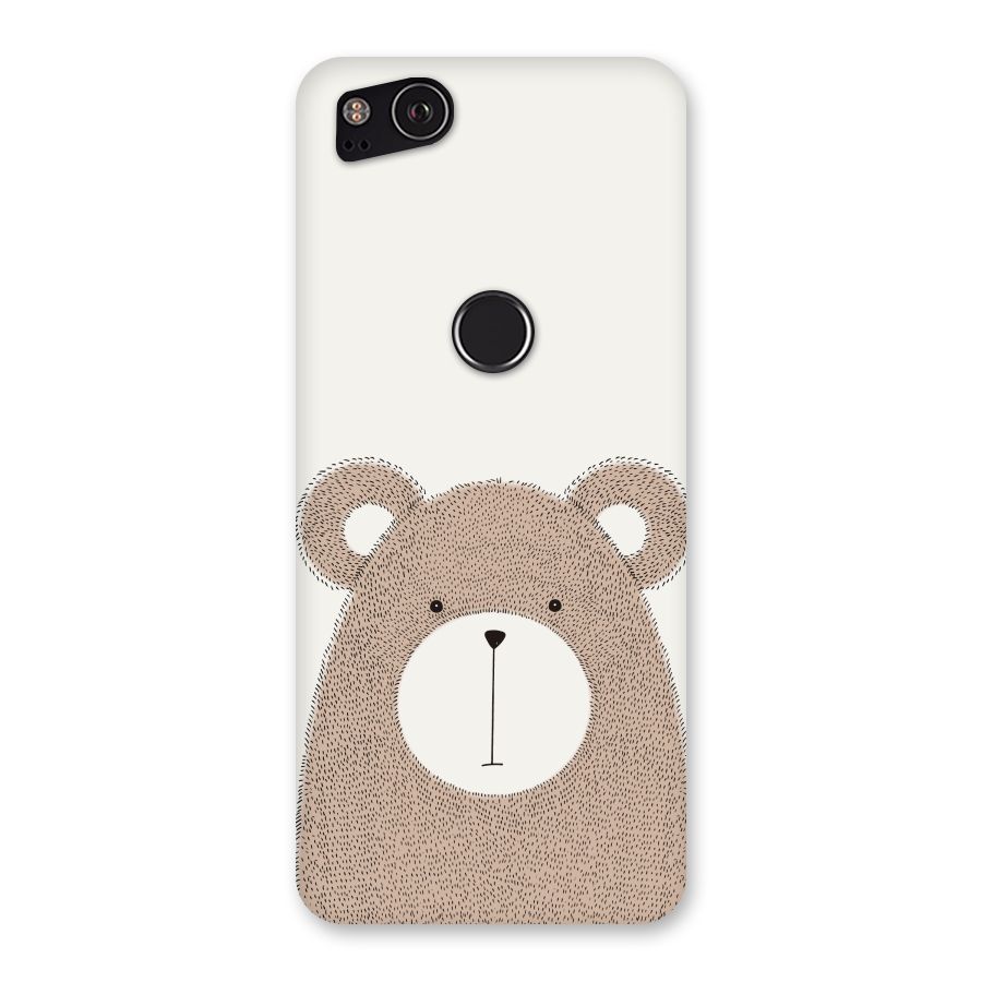 Cute Bear Back Case for Google Pixel 2