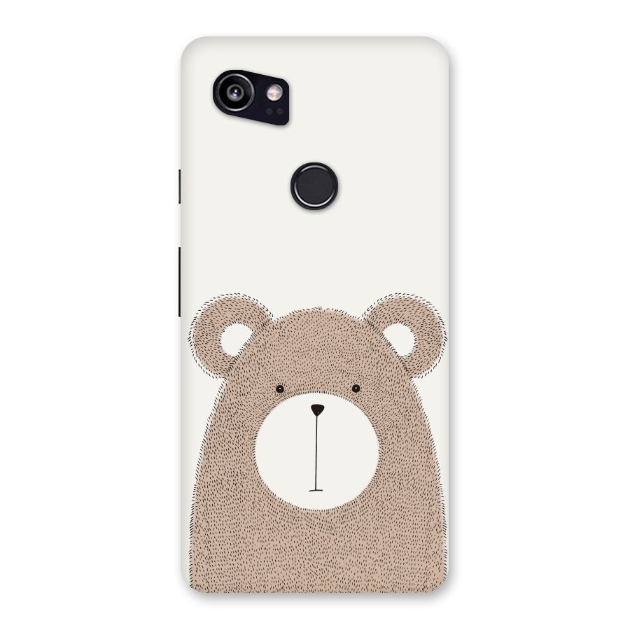 Cute Bear Back Case for Google Pixel 2 XL