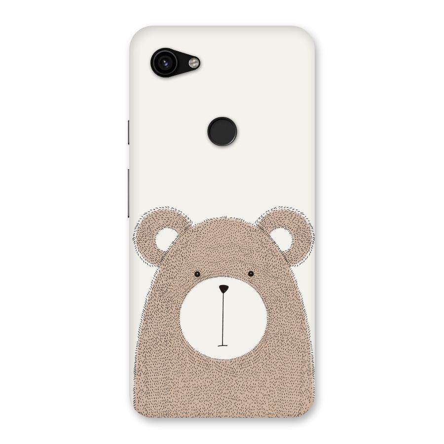 Cute Bear Back Case for Google Pixel 3a XL