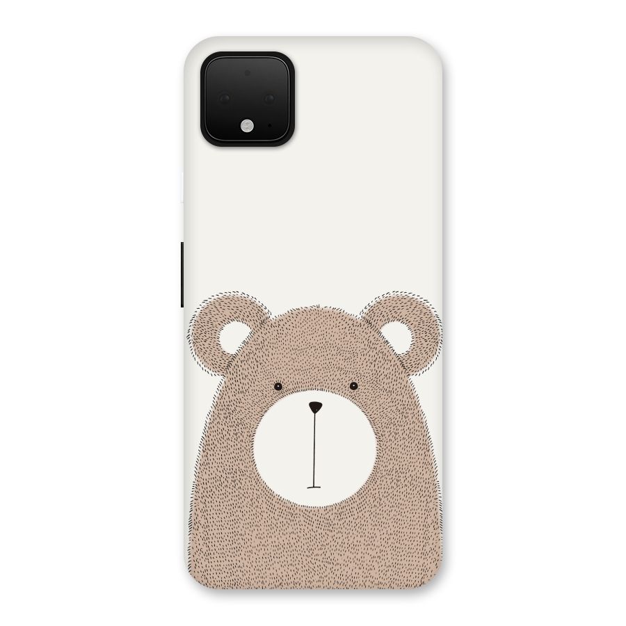 Cute Bear Back Case for Google Pixel 4 XL