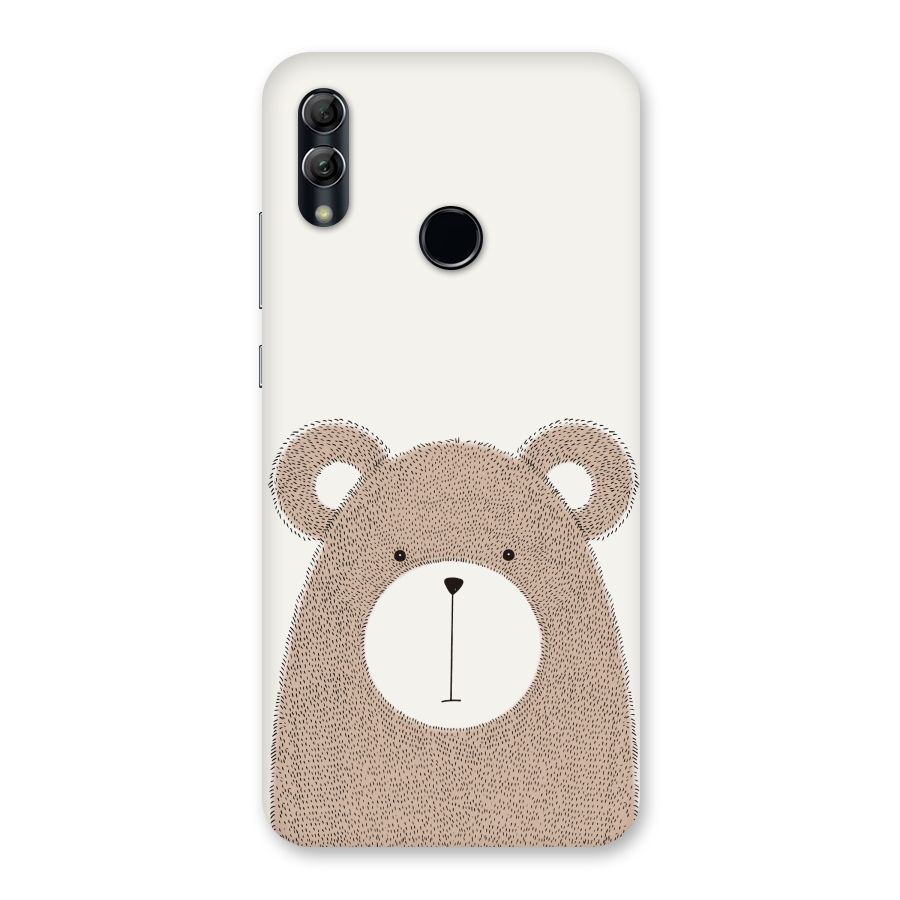 Cute Bear Back Case for Honor 10 Lite