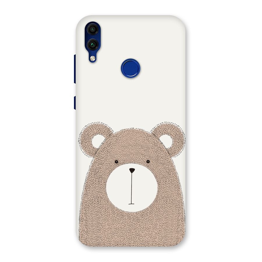 Cute Bear Back Case for Honor 8C