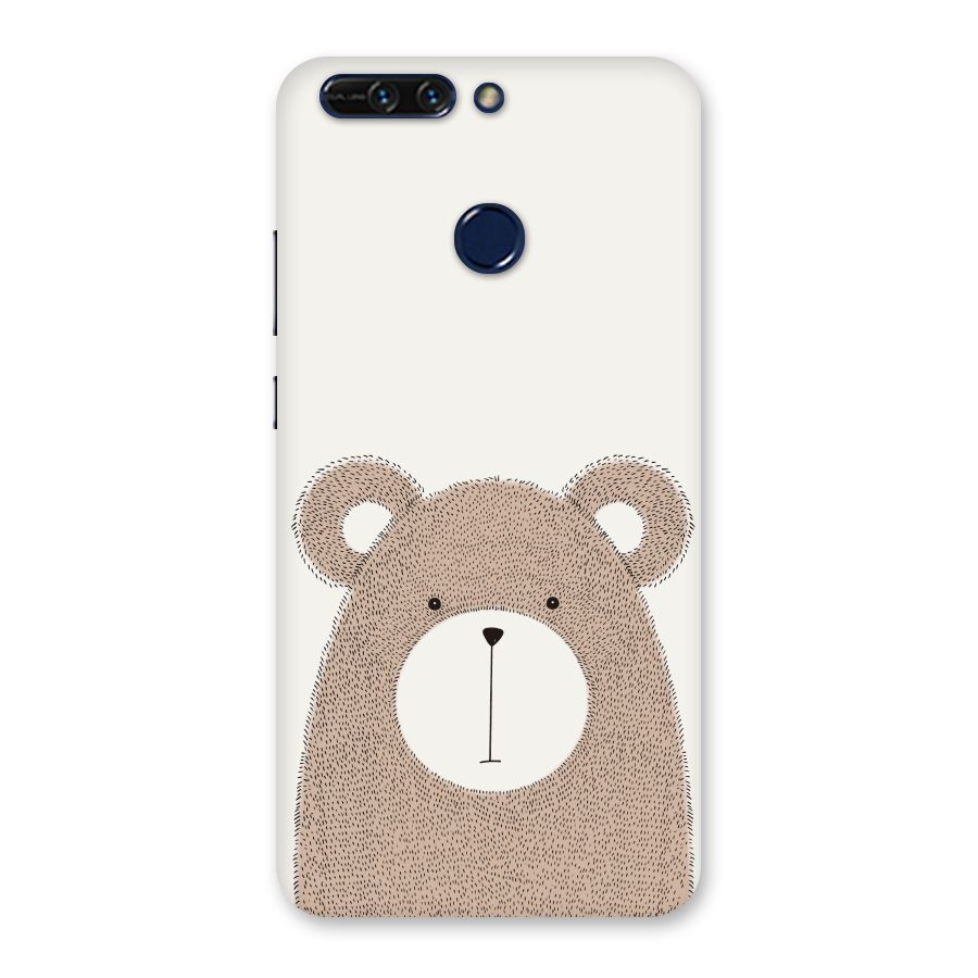 Cute Bear Back Case for Honor 8 Pro