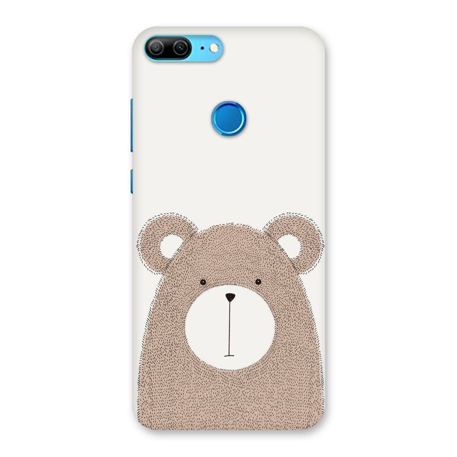 Cute Bear Back Case for Honor 9 Lite