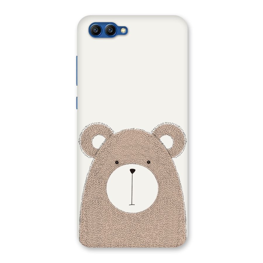 Cute Bear Back Case for Honor View 10