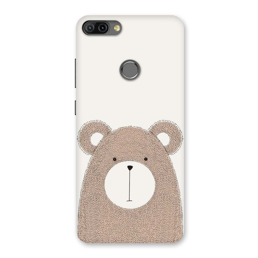Cute Bear Back Case for Infinix Hot 6 Pro