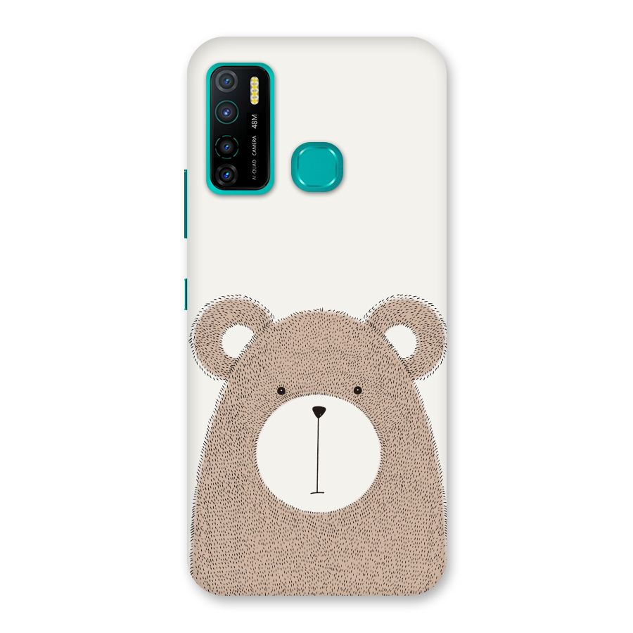 Cute Bear Back Case for Infinix Hot 9 Pro