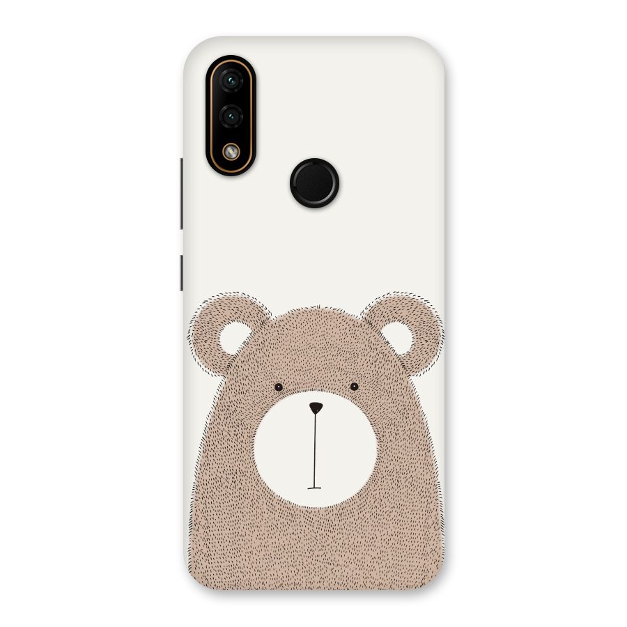 Cute Bear Back Case for Lenovo A6 Note