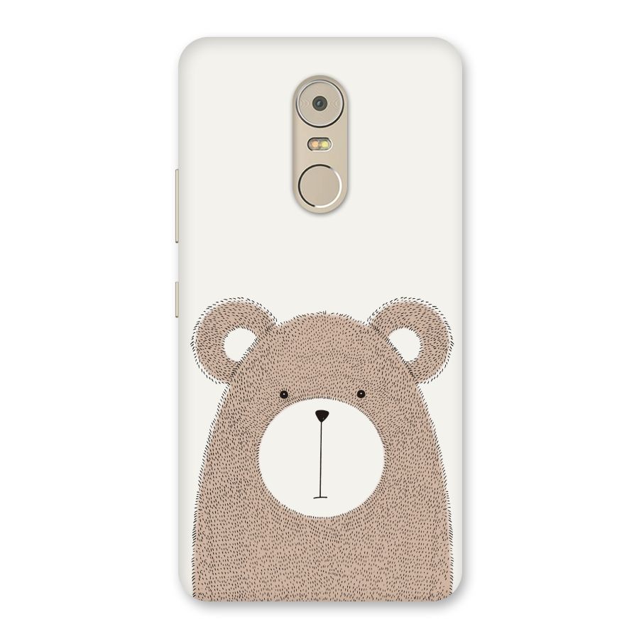 Cute Bear Back Case for Lenovo K6 Note