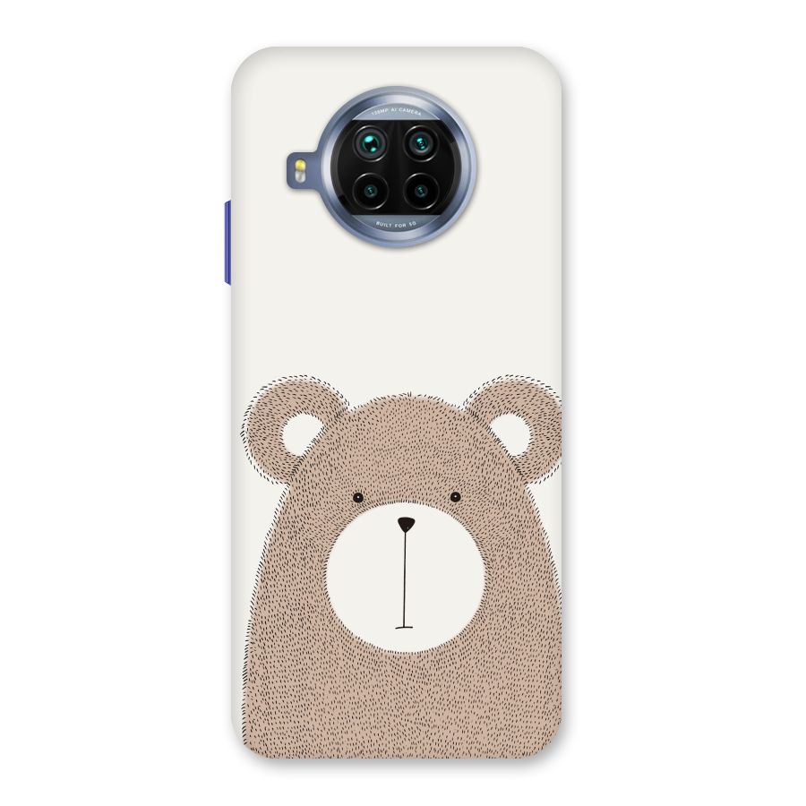 Cute Bear Back Case for Mi 10i