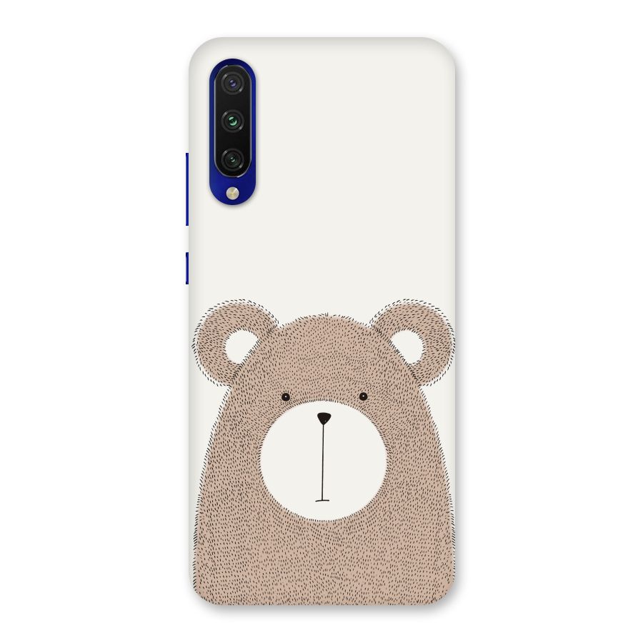 Cute Bear Back Case for Mi A3