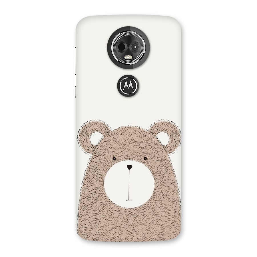 Cute Bear Back Case for Moto E5 Plus