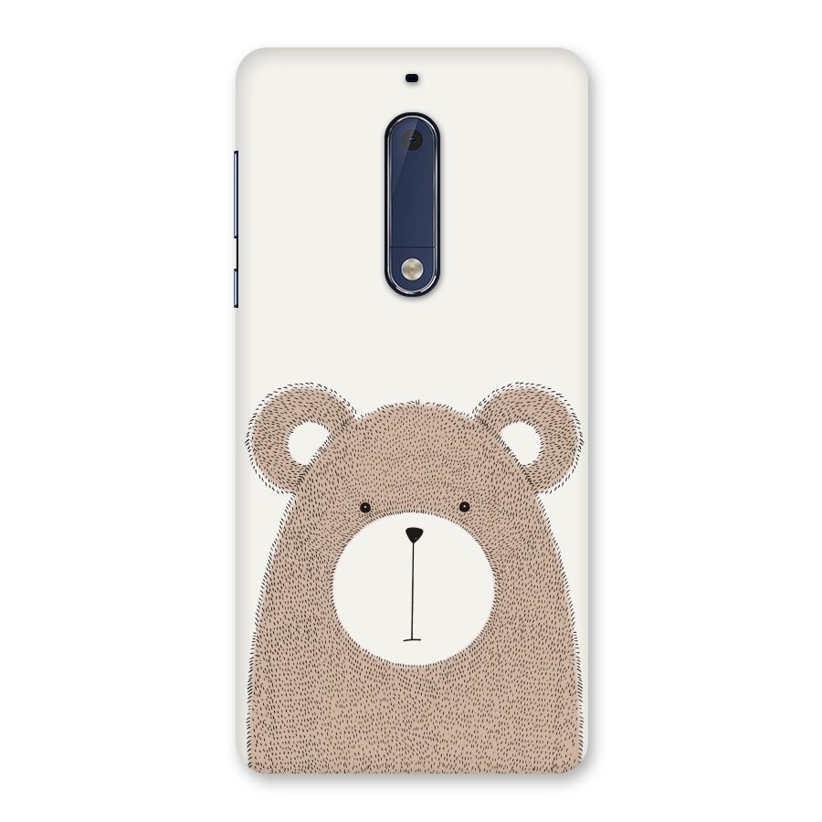 Cute Bear Back Case for Nokia 5