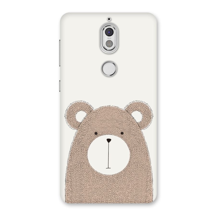 Cute Bear Back Case for Nokia 7