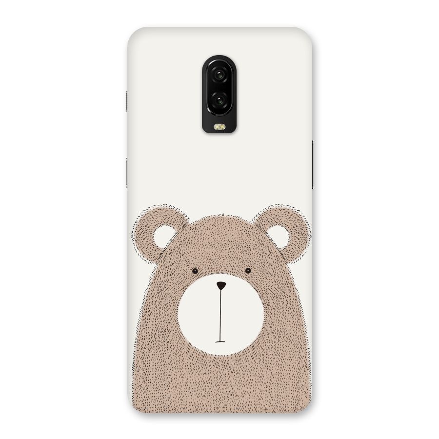 Cute Bear Back Case for OnePlus 6T