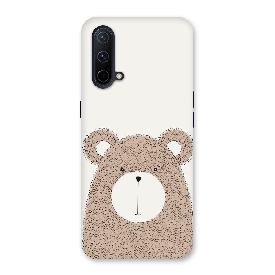 Cute Bear Back Case for OnePlus Nord CE 5G